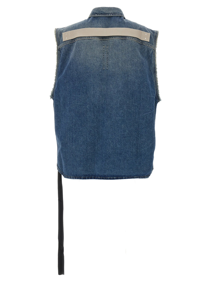 SL Tommy Jumbo shirt Blue Cotton Shirt, Blouse