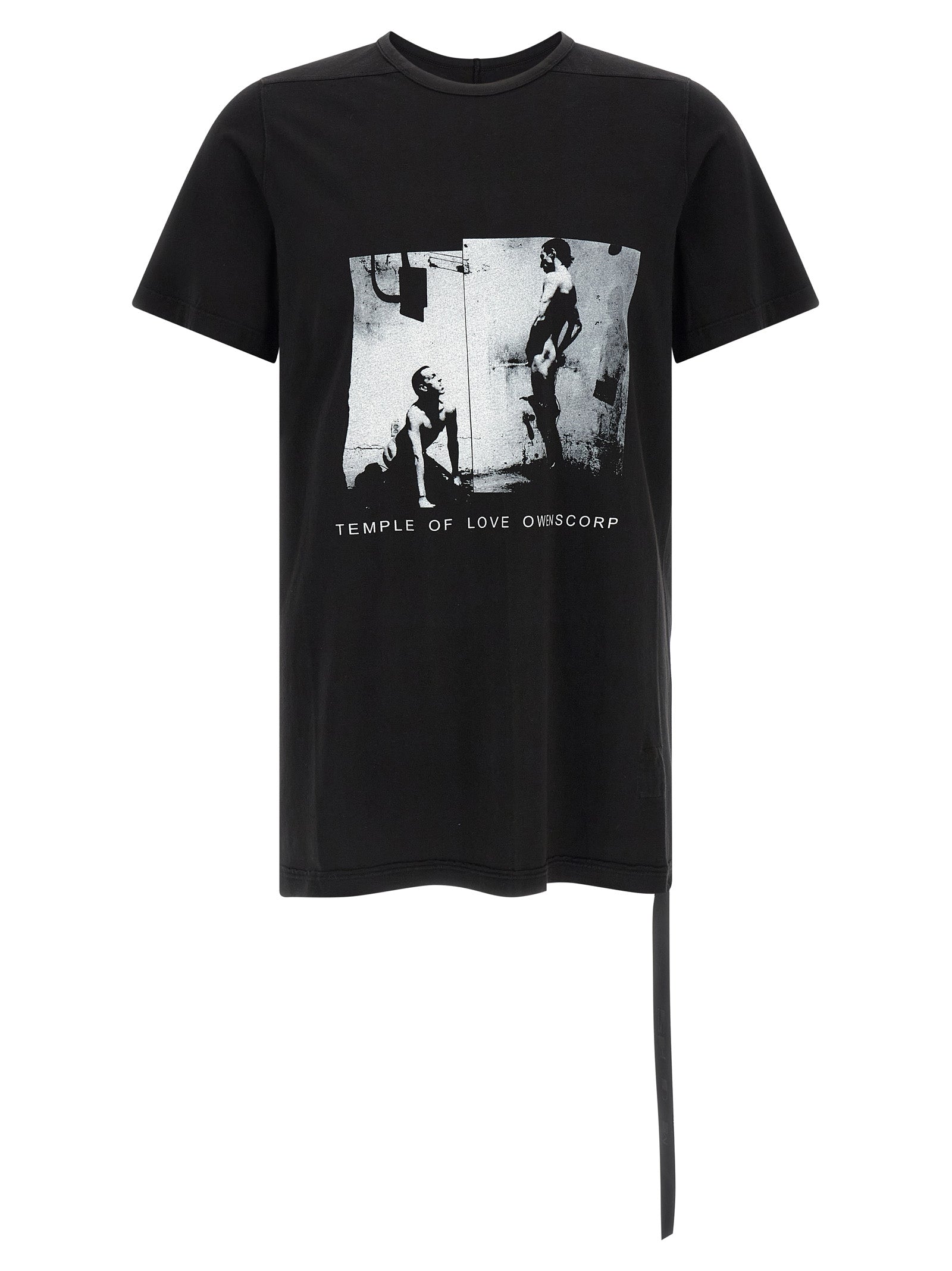 Level T T-shirt White/black Cotton