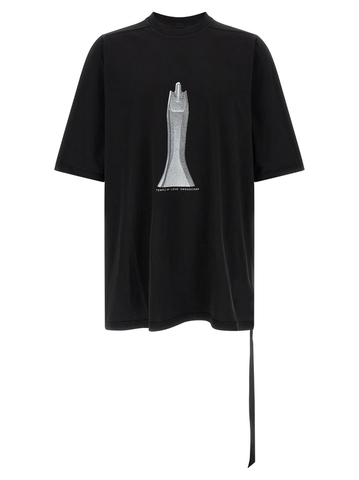Jumbo T-shirt Black Cotton
