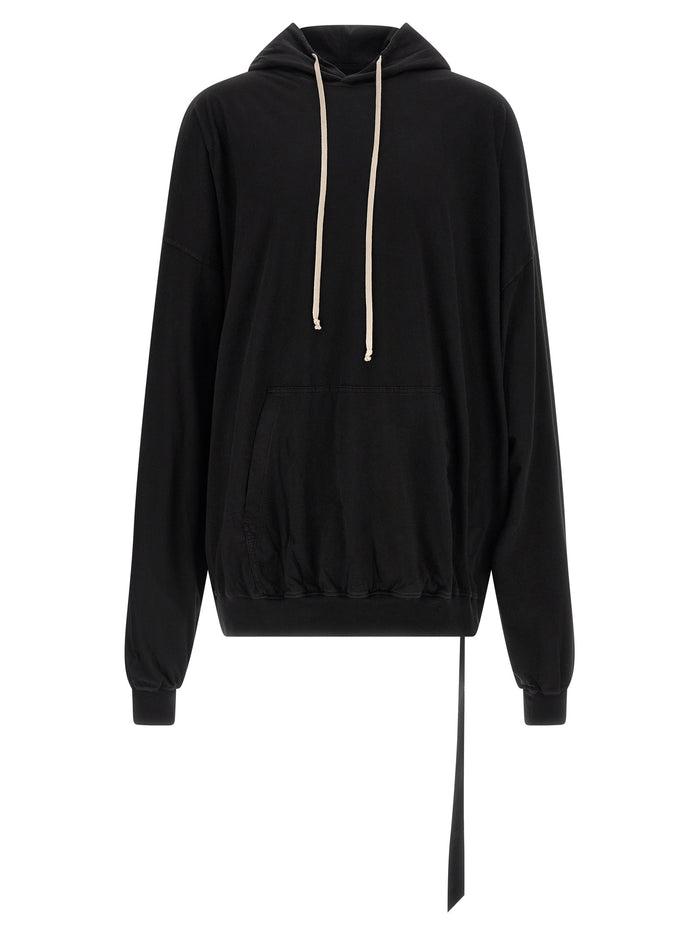 Hun hoodie Black Cotton Sweatshirt