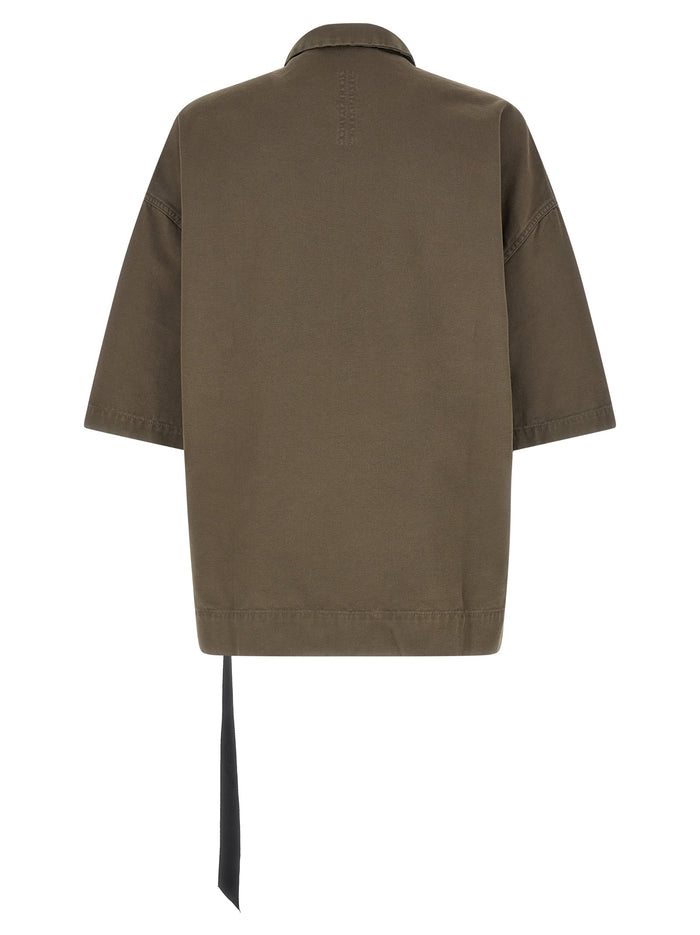 Magnum Tommy shirt Gray Cotton Shirt, Blouse