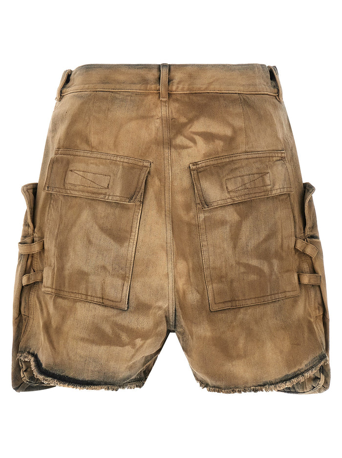 Stefan Cargo shorts Beige Cotton Bermuda
