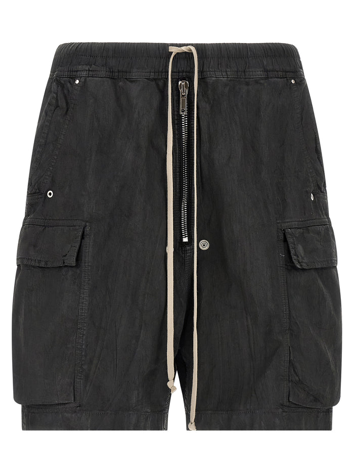 Cargobela bermuda shorts Black Cotton Bermuda