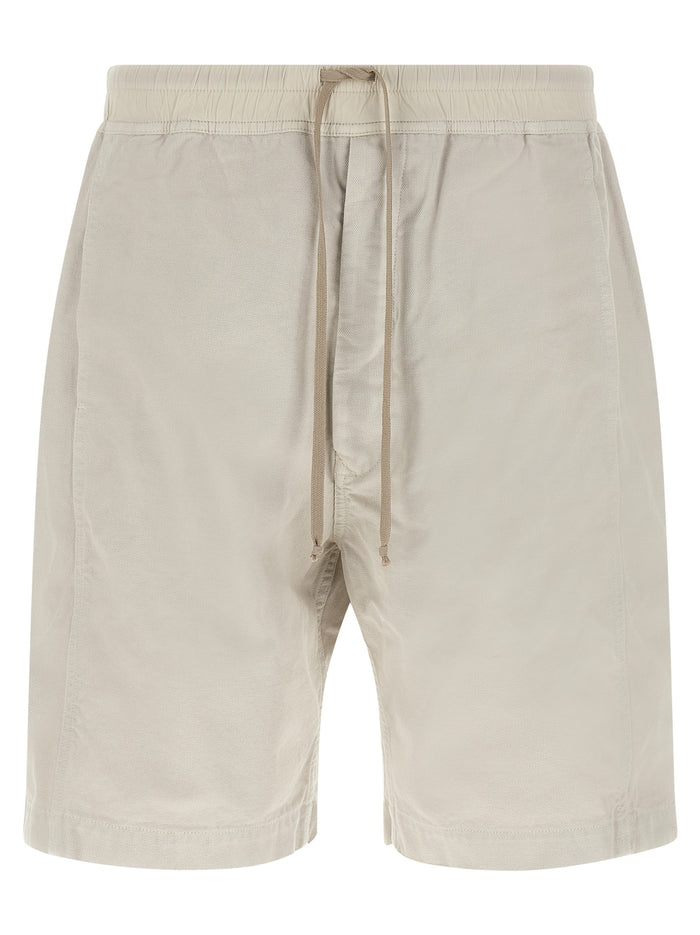 Wide Pusher Short bermuda Beige Cotton Bermuda
