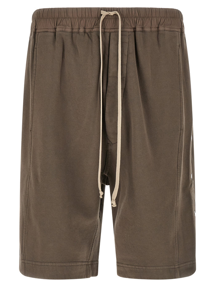 Wide Pusher Short bermuda Gray Cotton Bermuda