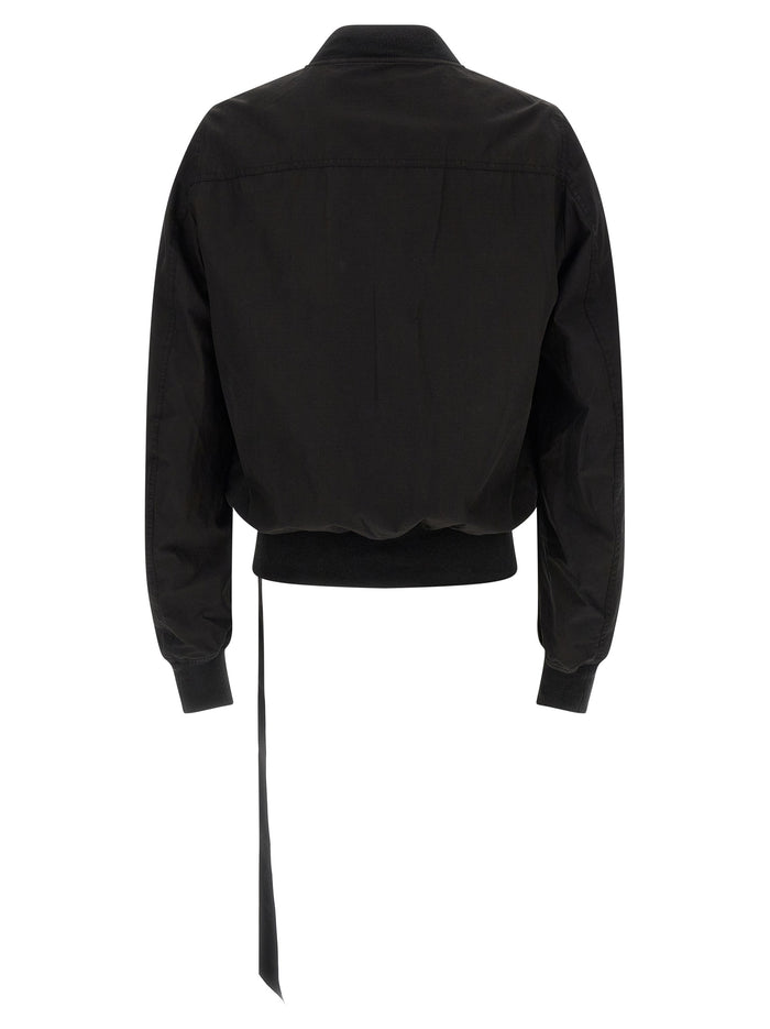 Bauhaus Flight bomber jacket Black Cotton Down Jacket, Parka, Casual