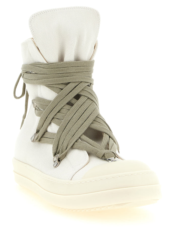Megalace Sneaks sneakers Beige Cotton