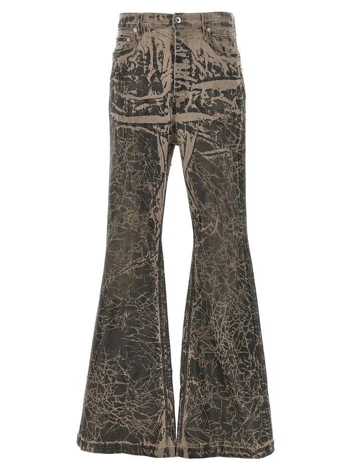 Bolan Bootcut jeans Gray Cotton Elastane Ru