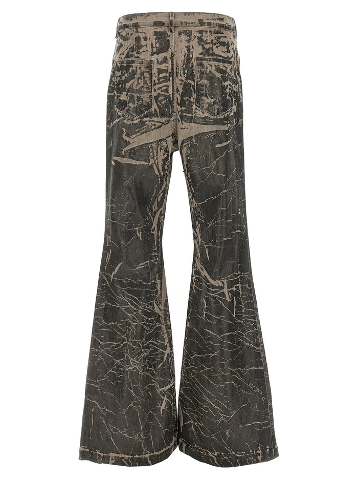 Bolan Bootcut jeans Gray Cotton Elastane Ru