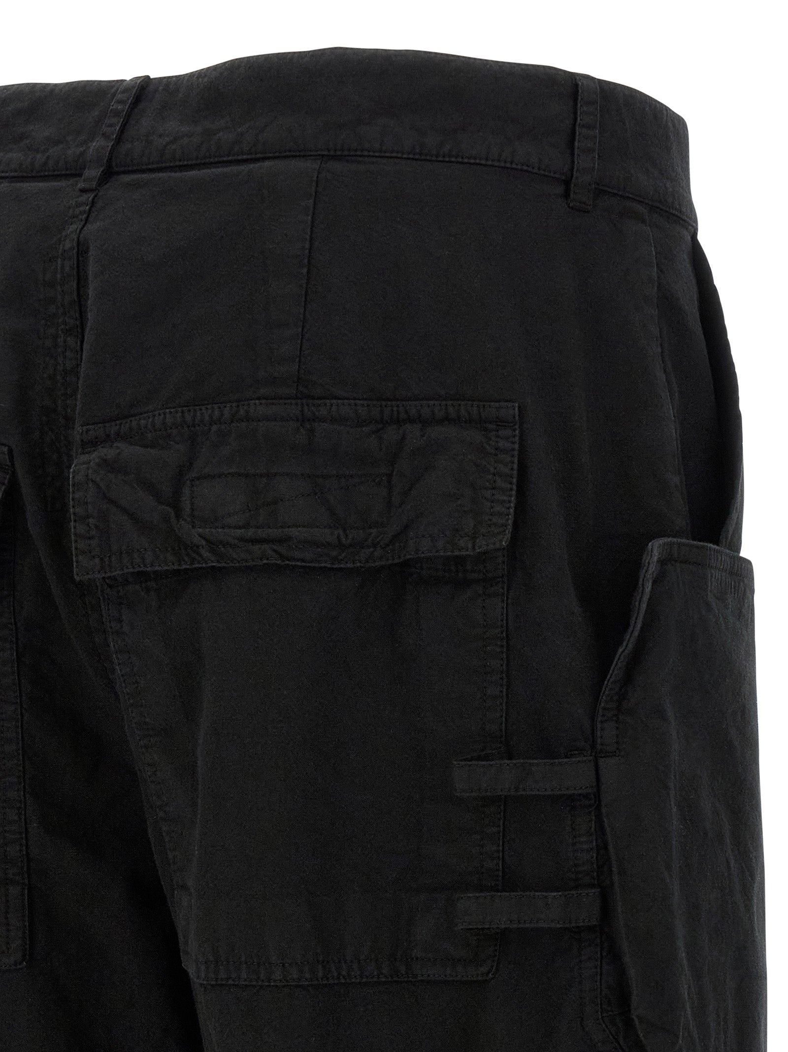 Stefan Cargo pants Black Cotton