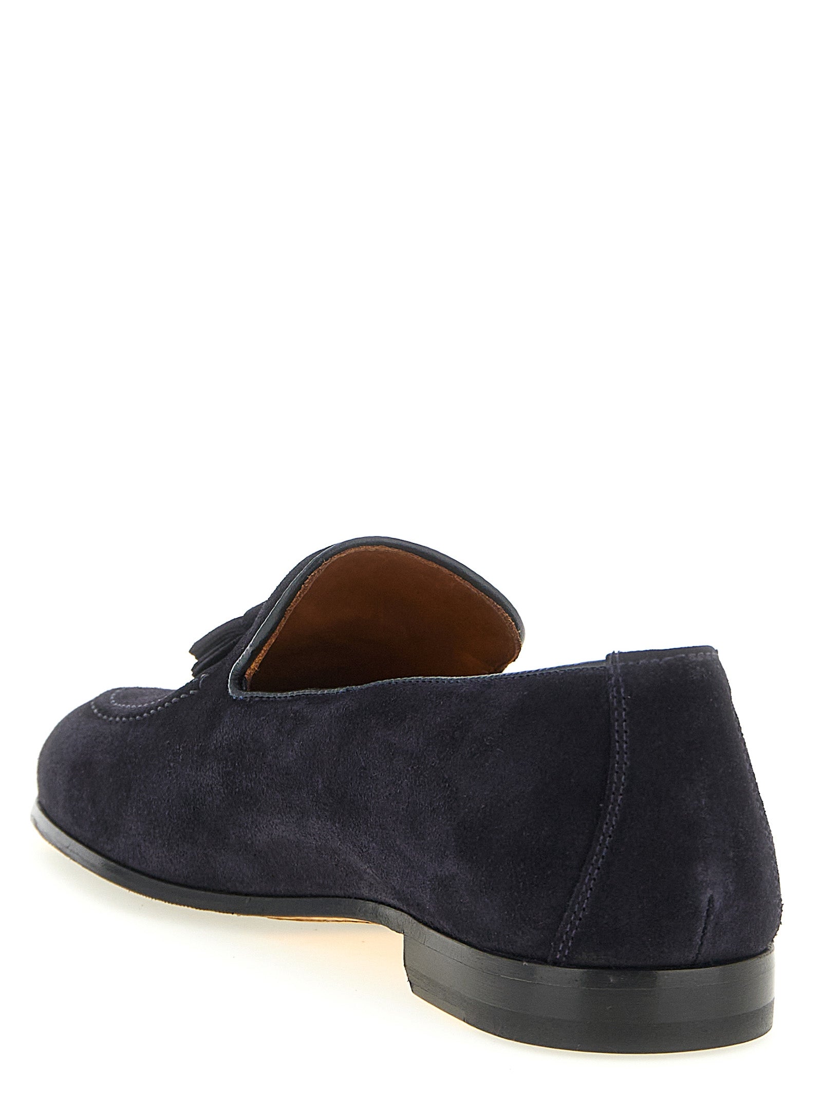 Adler loafers Blue Calfskin Leather (bos Taurus)