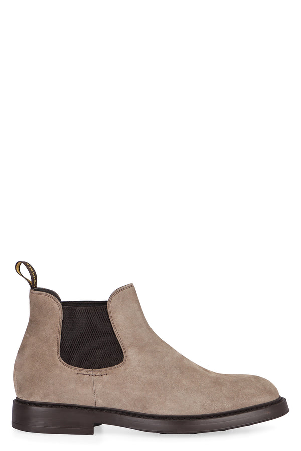 Chelsea Boots Suede, Mink Leather