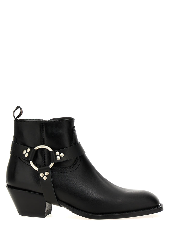 Dulce Belt ankle boots Black Boots