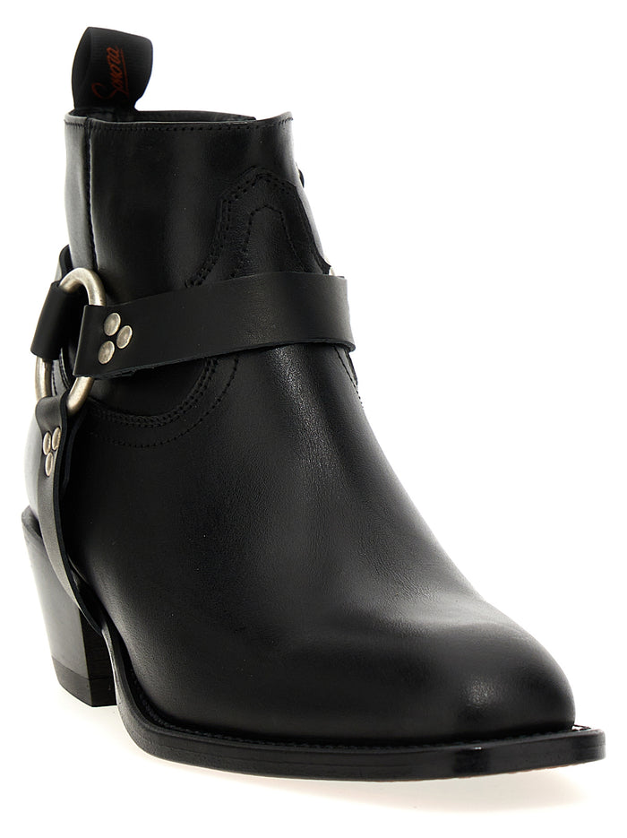 Dulce Belt ankle boots Black Boots