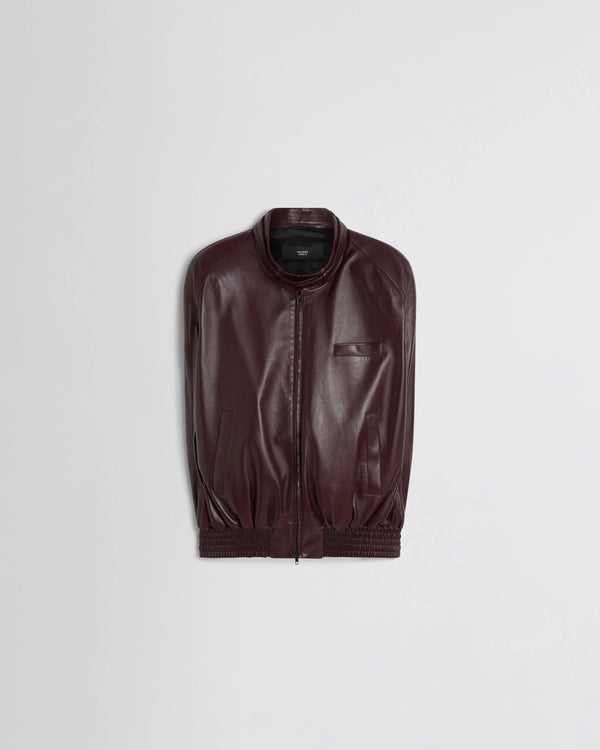 Phoebe Philo Leather jacket in maroon