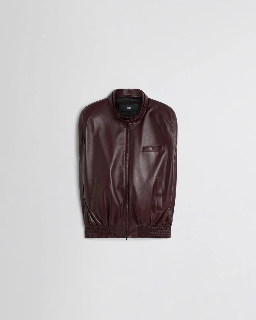 Phoebe Philo Leather jacket in maroon