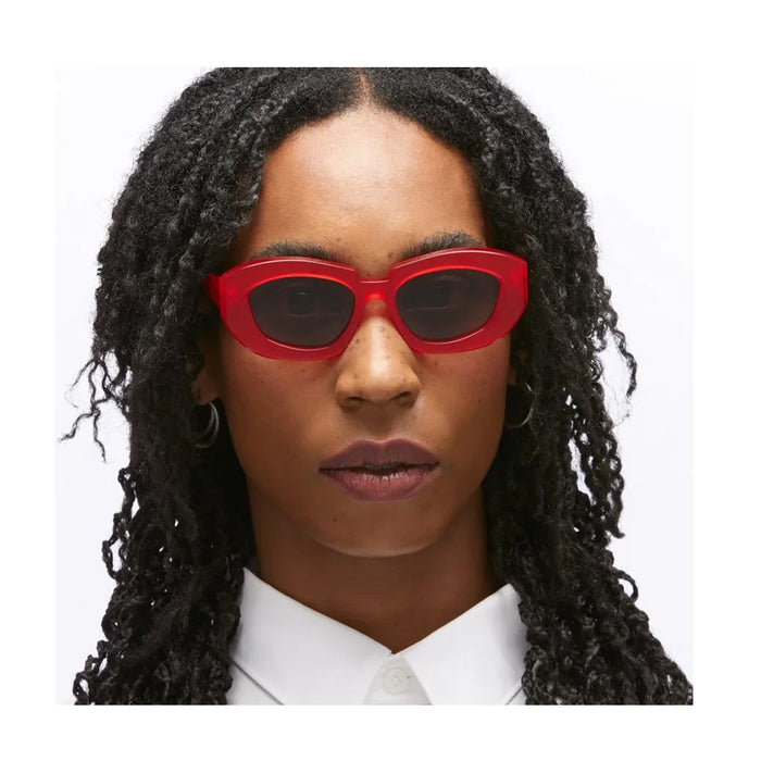 Maske X23 RD 2grey Red Rosso Acetate Occhiali Sole