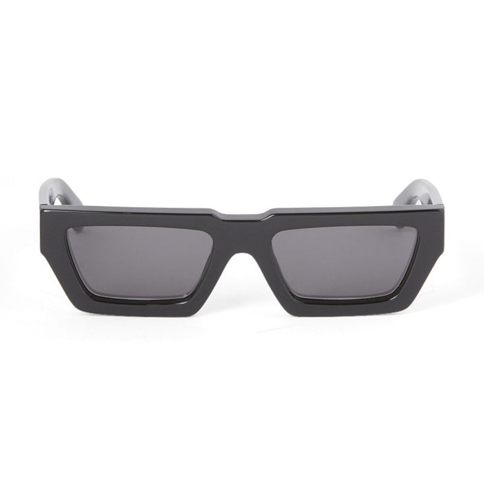 Off White OERI129 Manchester 1007 Black Dark Grey Nero Acetate Occhiali Da Sole