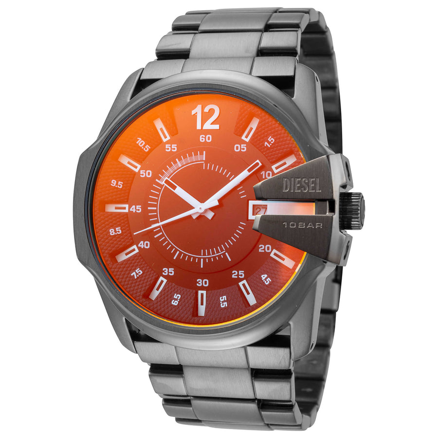 Diesel Mens Master Chief 43mm Quartz Watch Dz1965 One Color Watches
