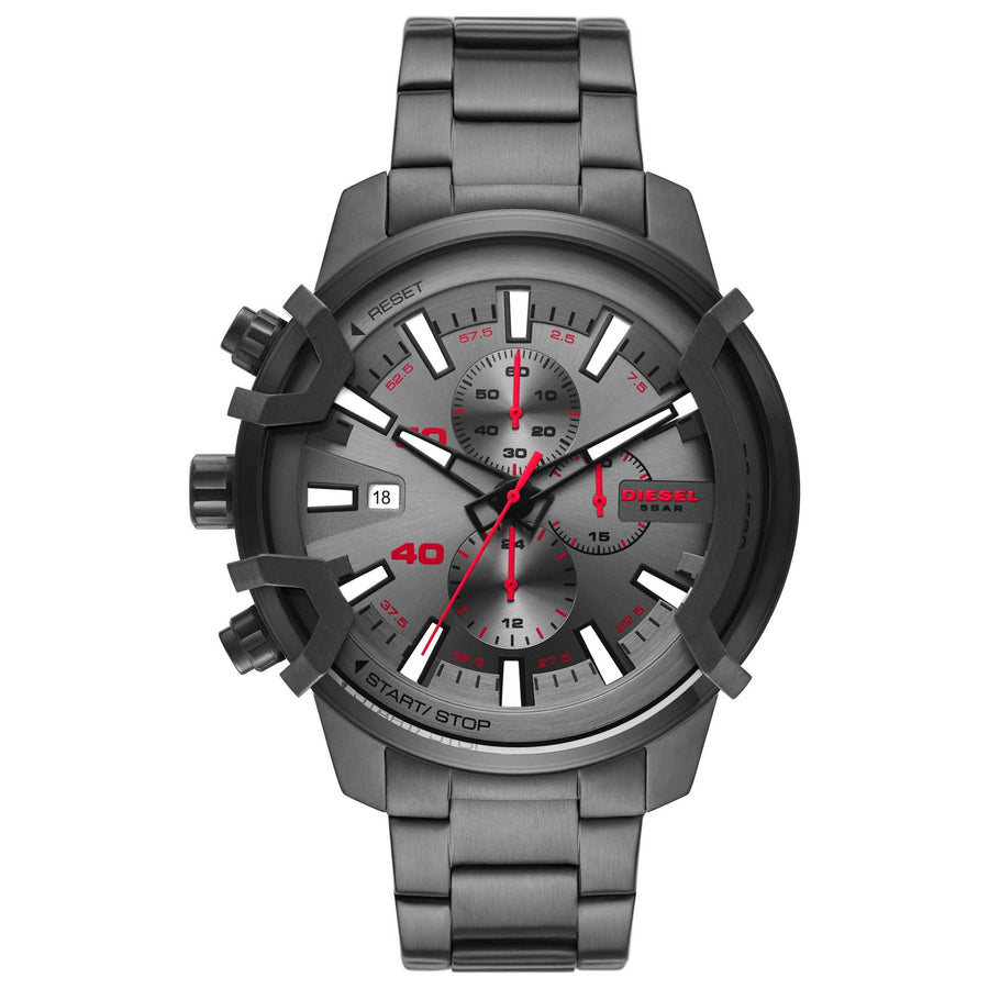 Diesel Mens Griffed 48mm Quartz Watch Dz4586 One Color Watches