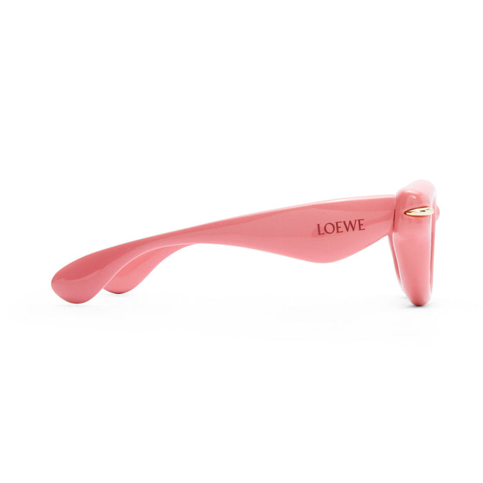 LW40118I INFLATED 72e Rosa Acetate Occhiali Sole