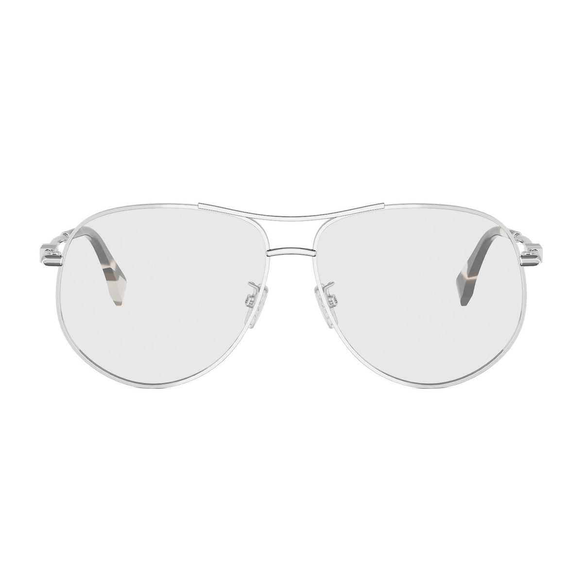 Fendi FE50142U Fendigraphy 016 Argento Metal Occhiali Da Vista