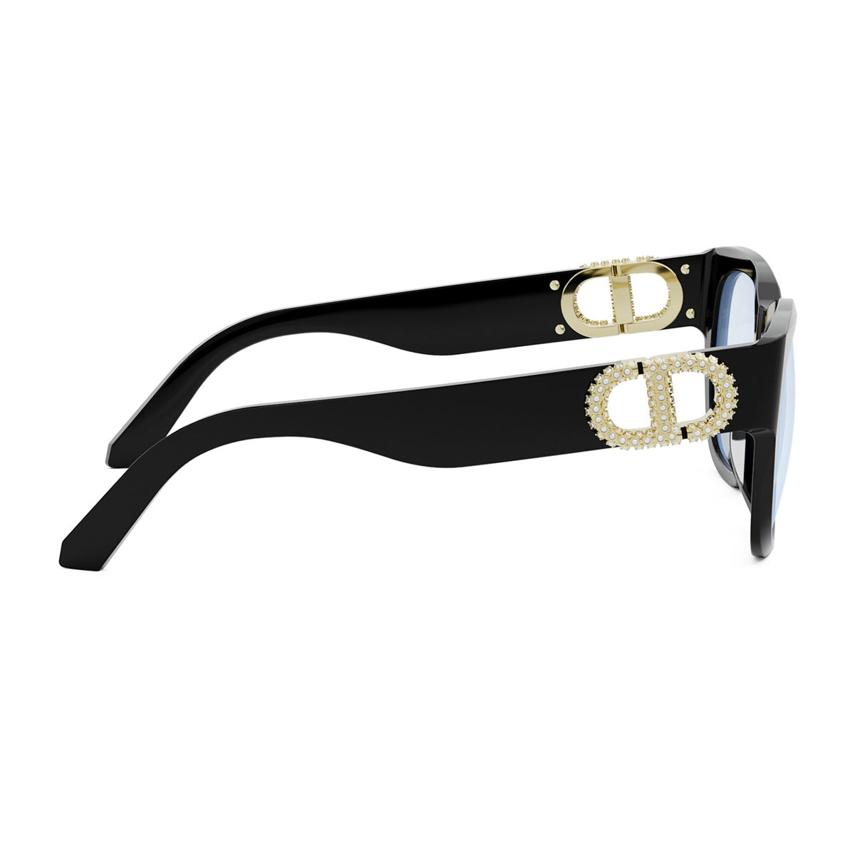30MontaigneO S4I 12BB Black Nero Acetate Occhiali Da Vista