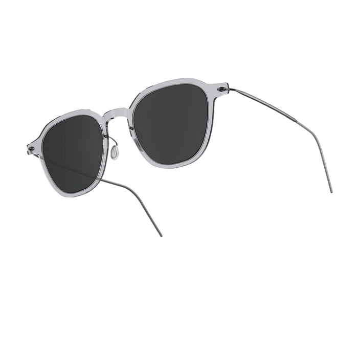 Lindberg Sun Titanium 8348 C07-Colour 10-SL110 Crystal Grey Grigio Acetate/titanium Occhiali Da Sole