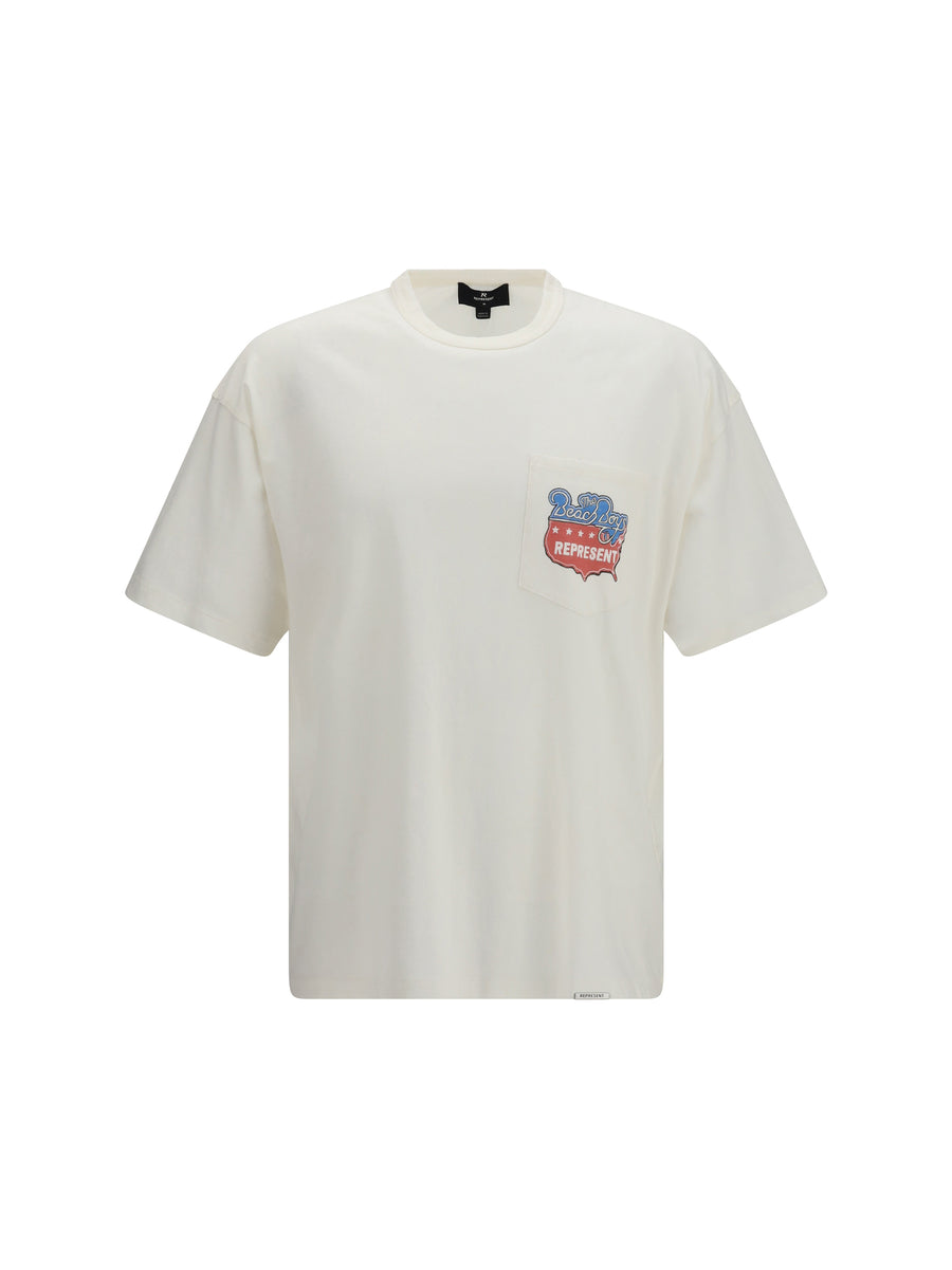 Represent 85% Cotton; 15% True Hemp t-shirt in white