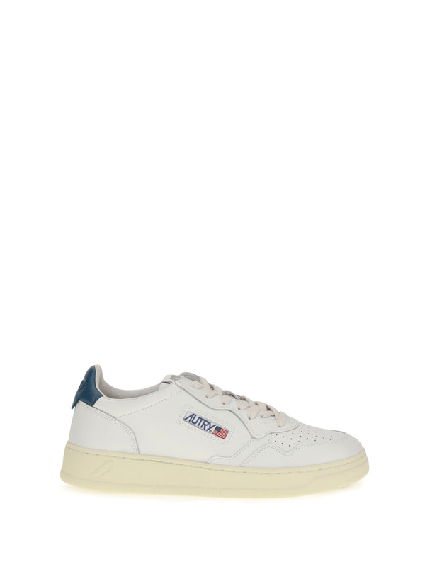 Autry Upper: 100% calf leather; Sole: 100% rubber sneakers in white
