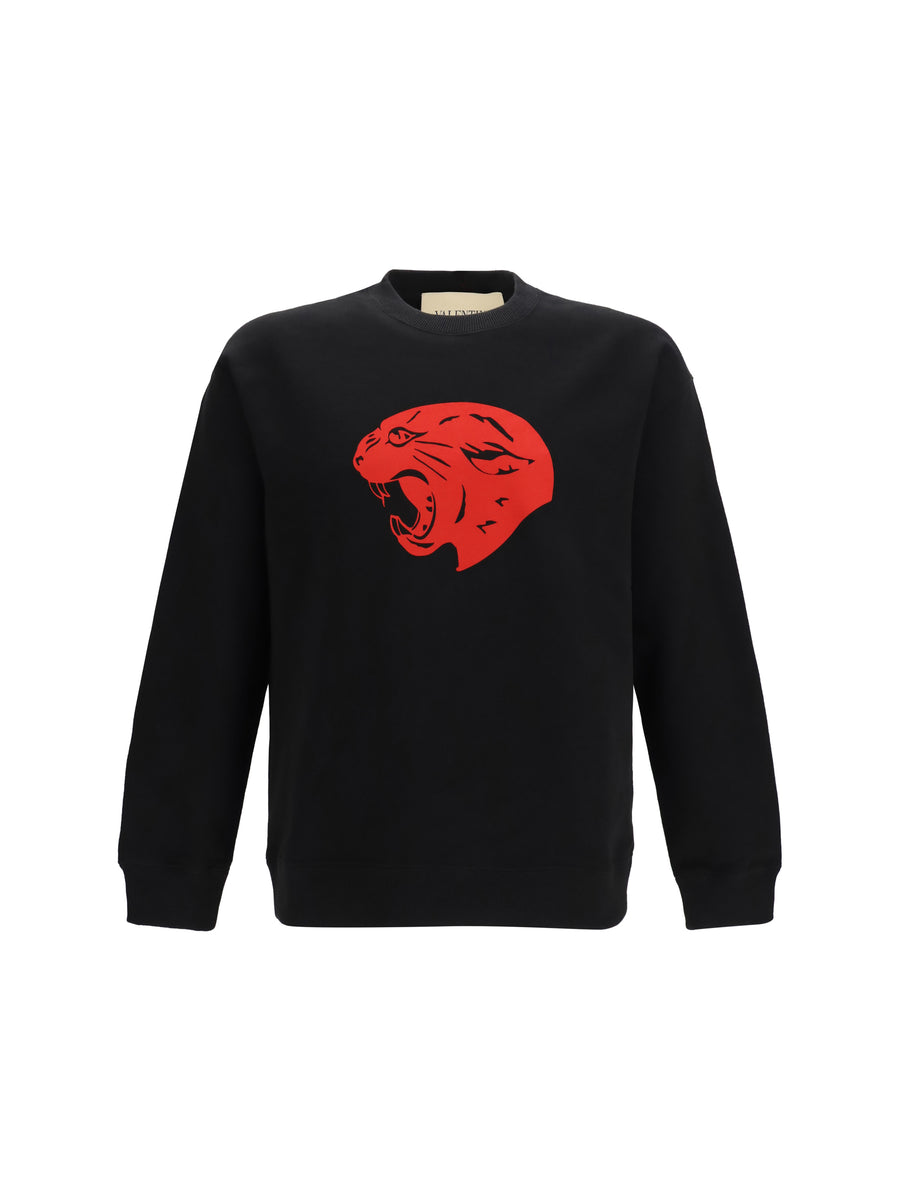 Valentino 100% Cotton sweatshirt in black
