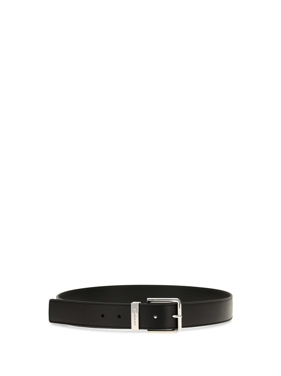 Leather Belt Gentlemen Black Calf