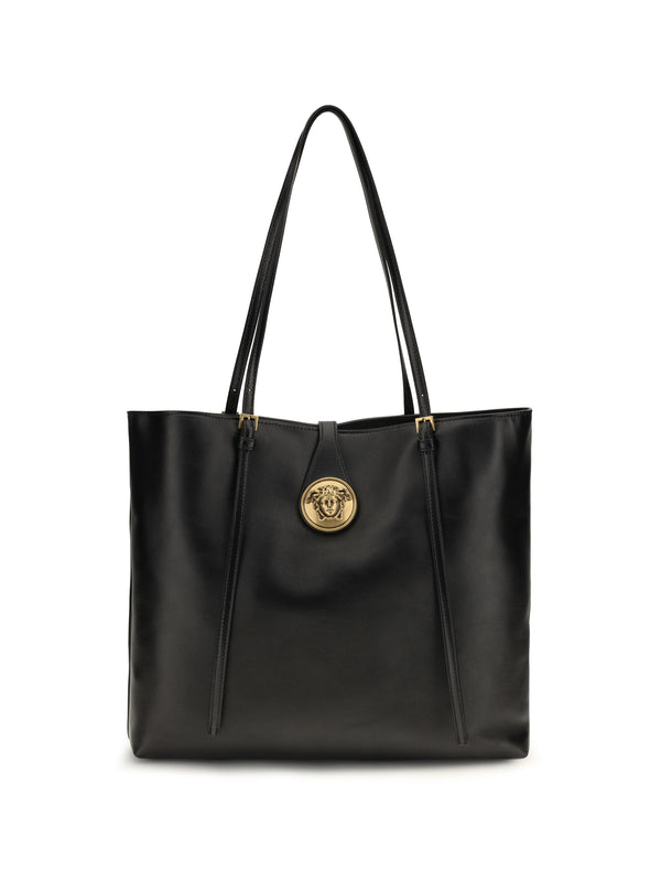 Medusa Tote Bag Black/gold Lamb Ovis Aries