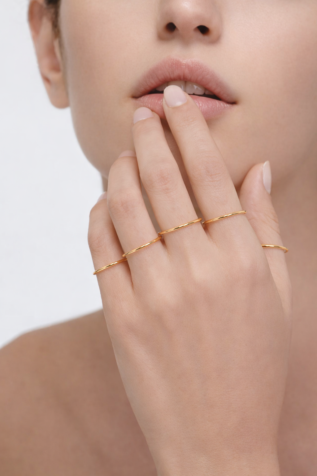 Ring Five Gold Oro Rings