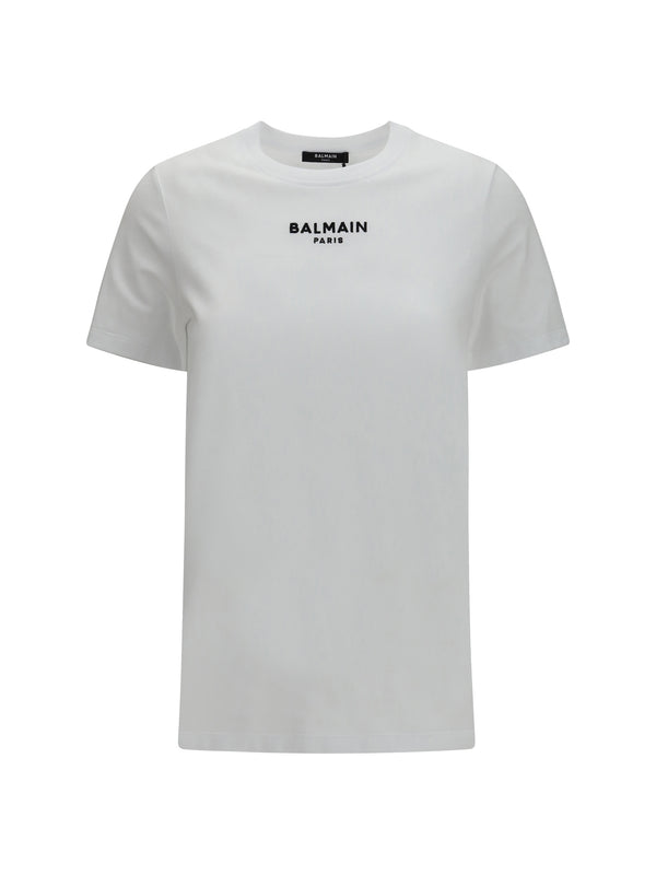 Balmain 100% Cotton t-shirt in white