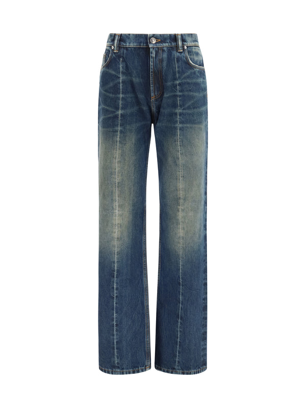 Versace 100% Cotton jeans in blue