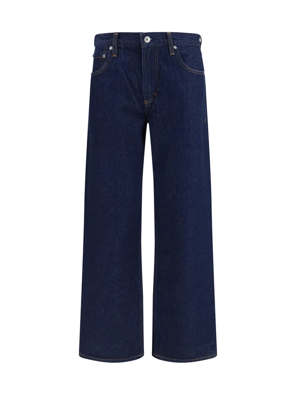 Lindz Easy Straight Amherst (dk Indigo) Recycled Cotton Jean