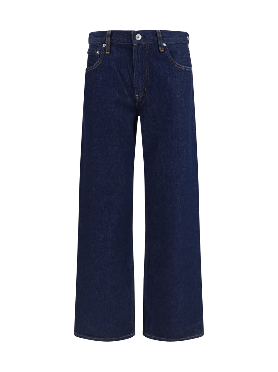 Lindz Easy Straight Amherst (dk Indigo) Recycled Cotton Jean