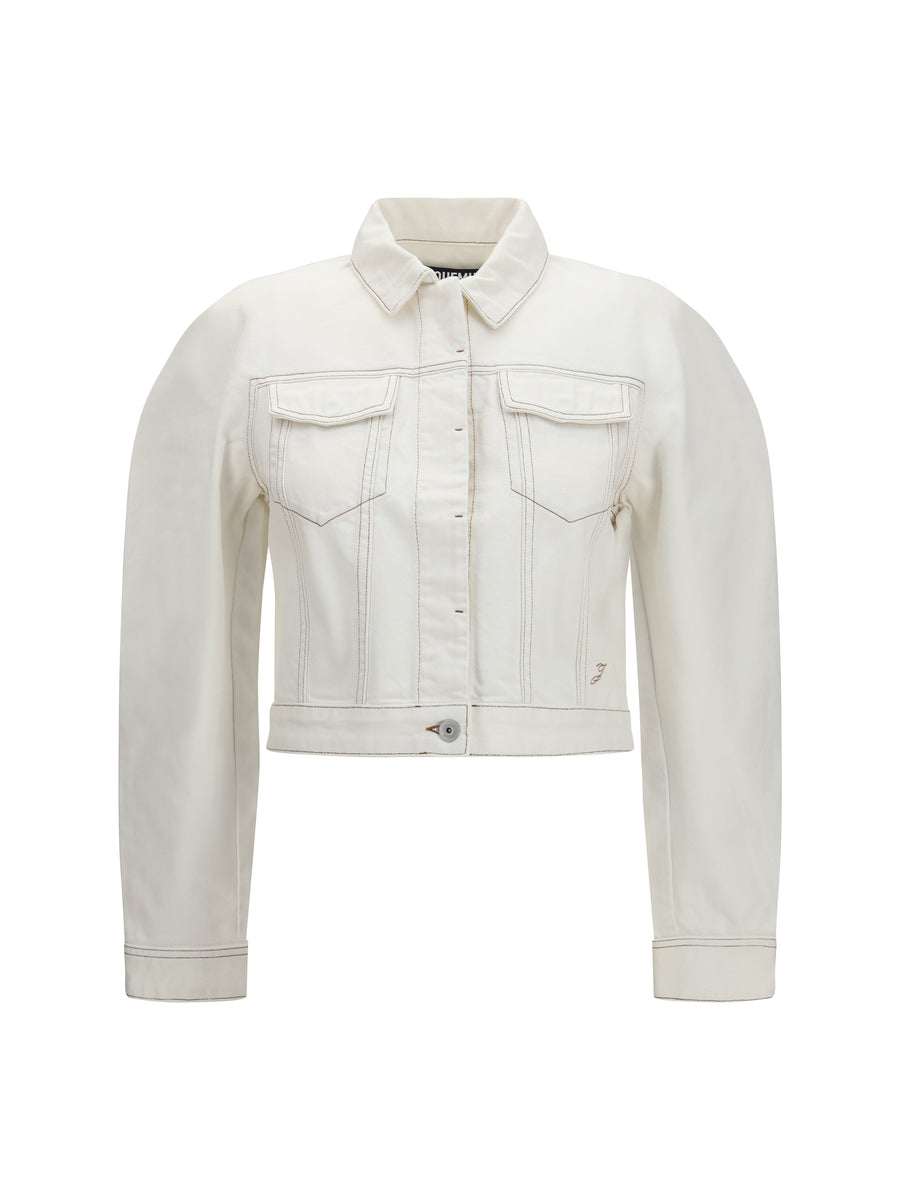 Jacquemus 100% Cotton jacket in beige