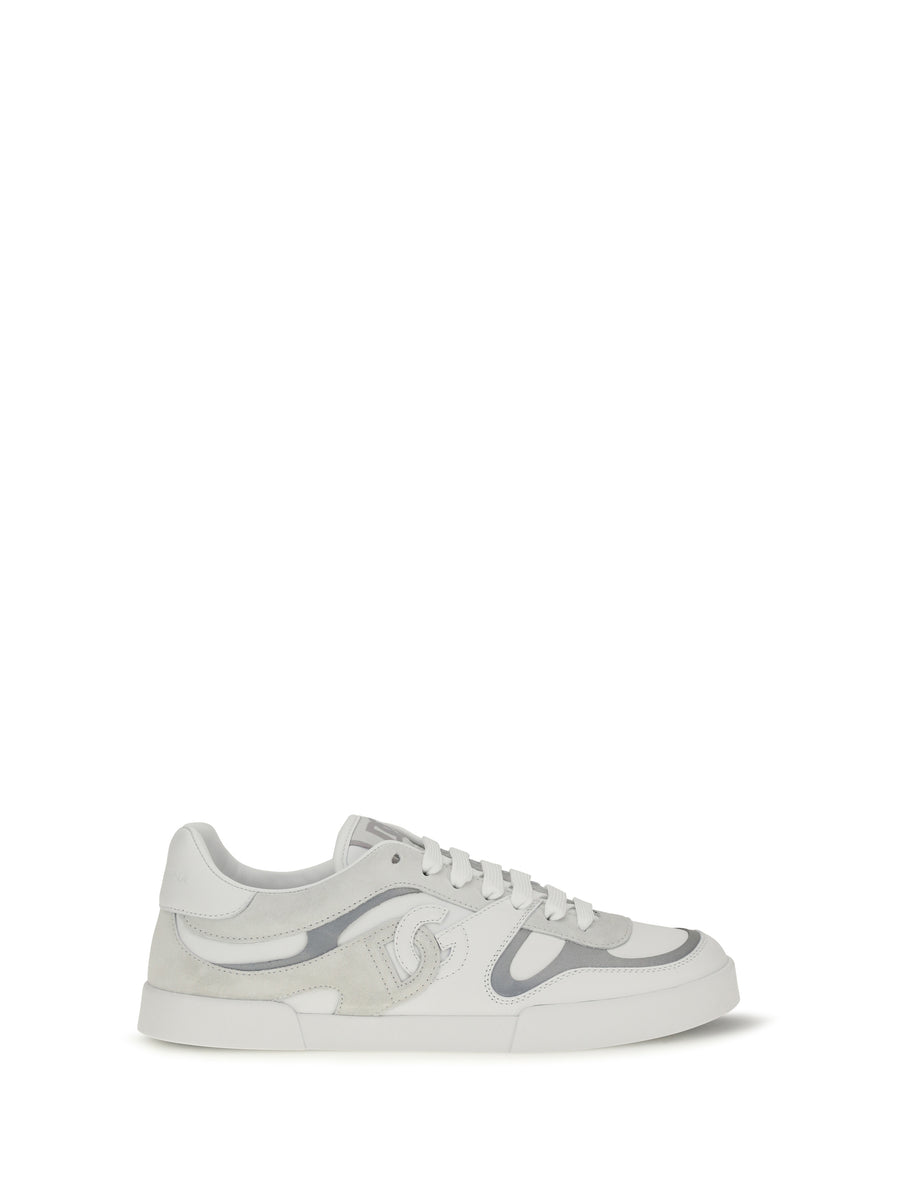 Dolce & Gabbana Upper: 100% calf leather; Sole: 100% rubber sneakers in white