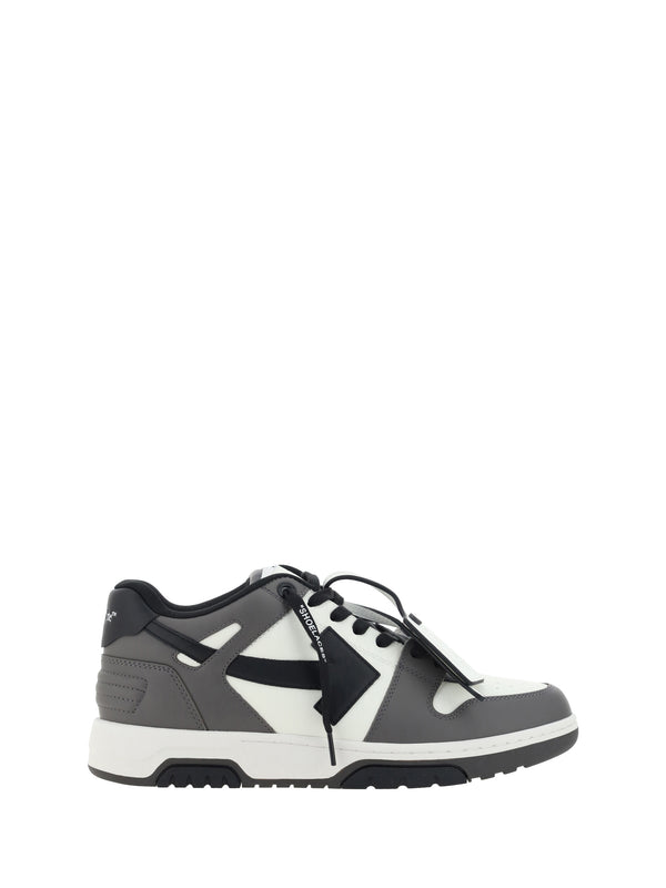 Off-White Upper: 89% calf leather (Bos Taurus) sneaker in gray