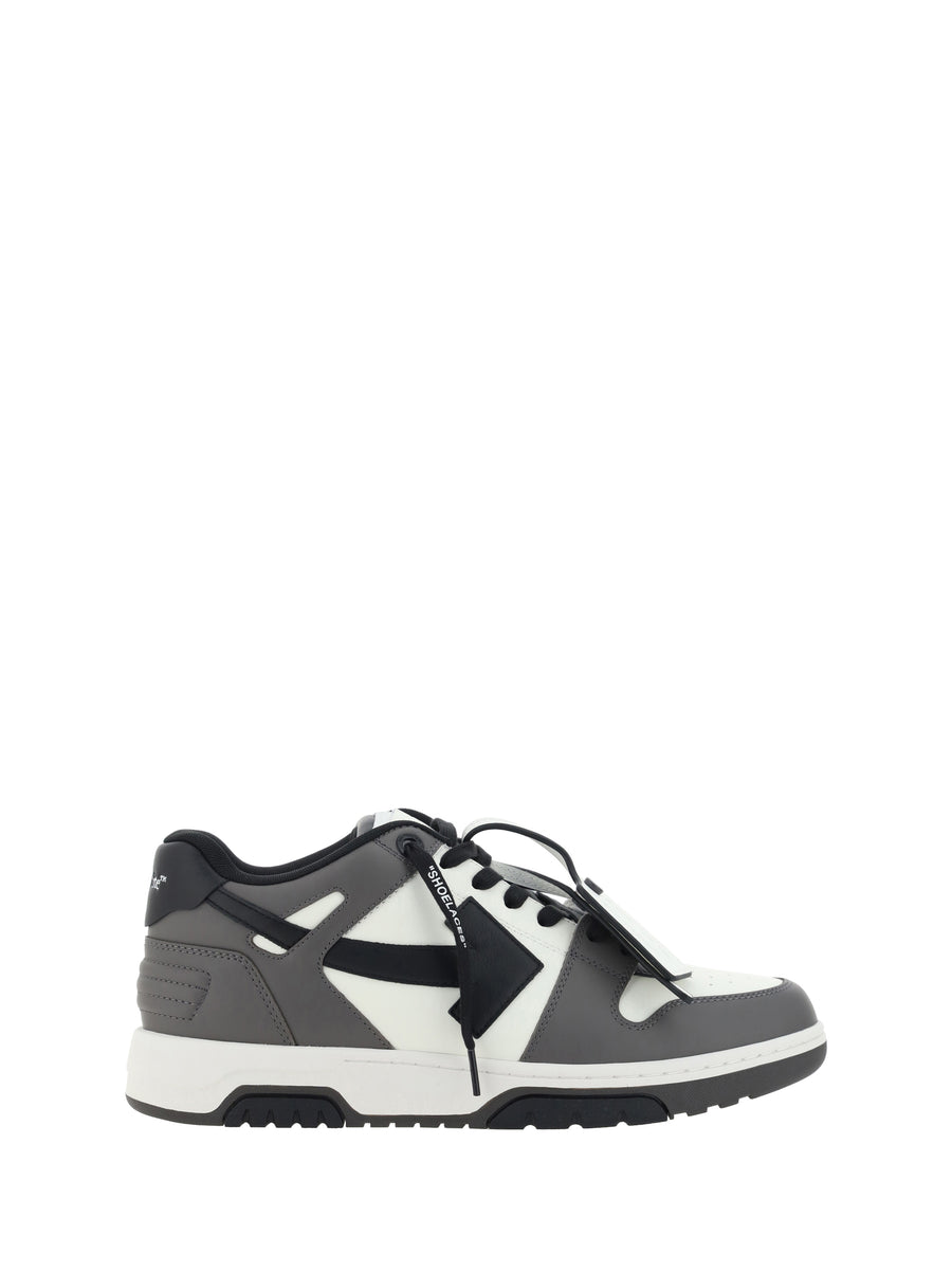 Off-White Upper: 89% calf leather (Bos Taurus) sneaker in gray