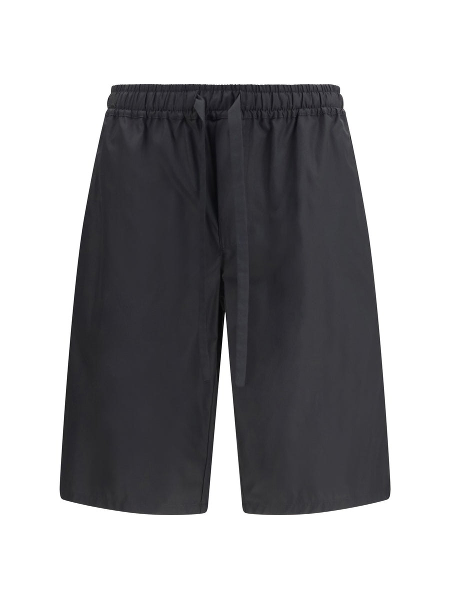 Dolce & Gabbana 100% cotton bermudas in black