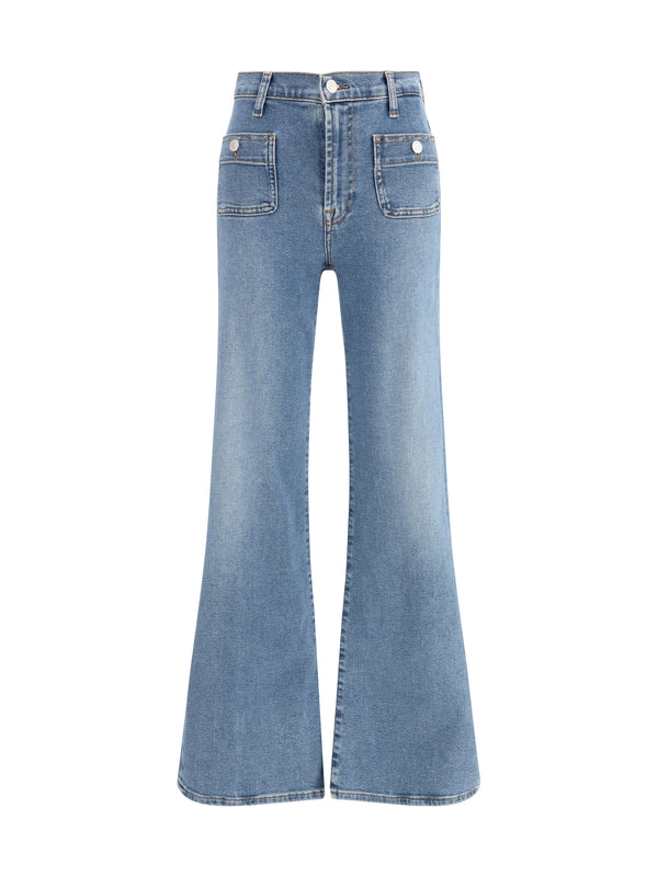 7for 68% Cotton jeans in blue