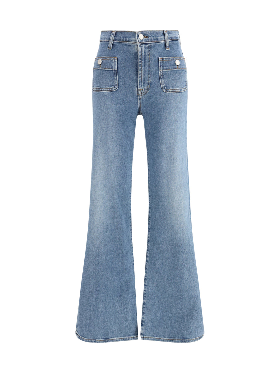 7for 68% Cotton jeans in blue