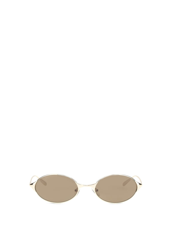 Alexander McQueen A000R6I3330 100% Metal sunglasses in gold