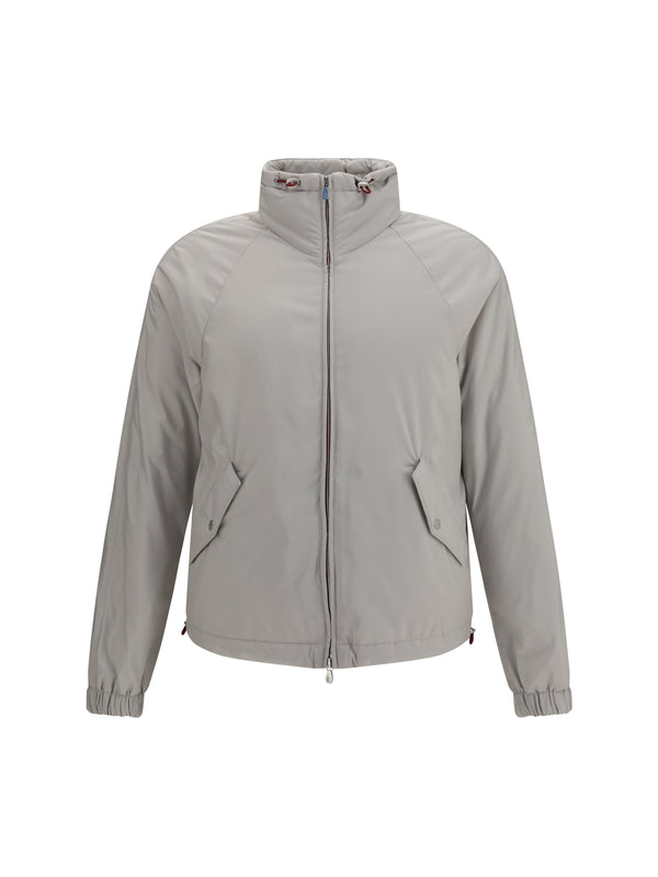 Brunello Cucinelli 100% Polyester jacket in gray