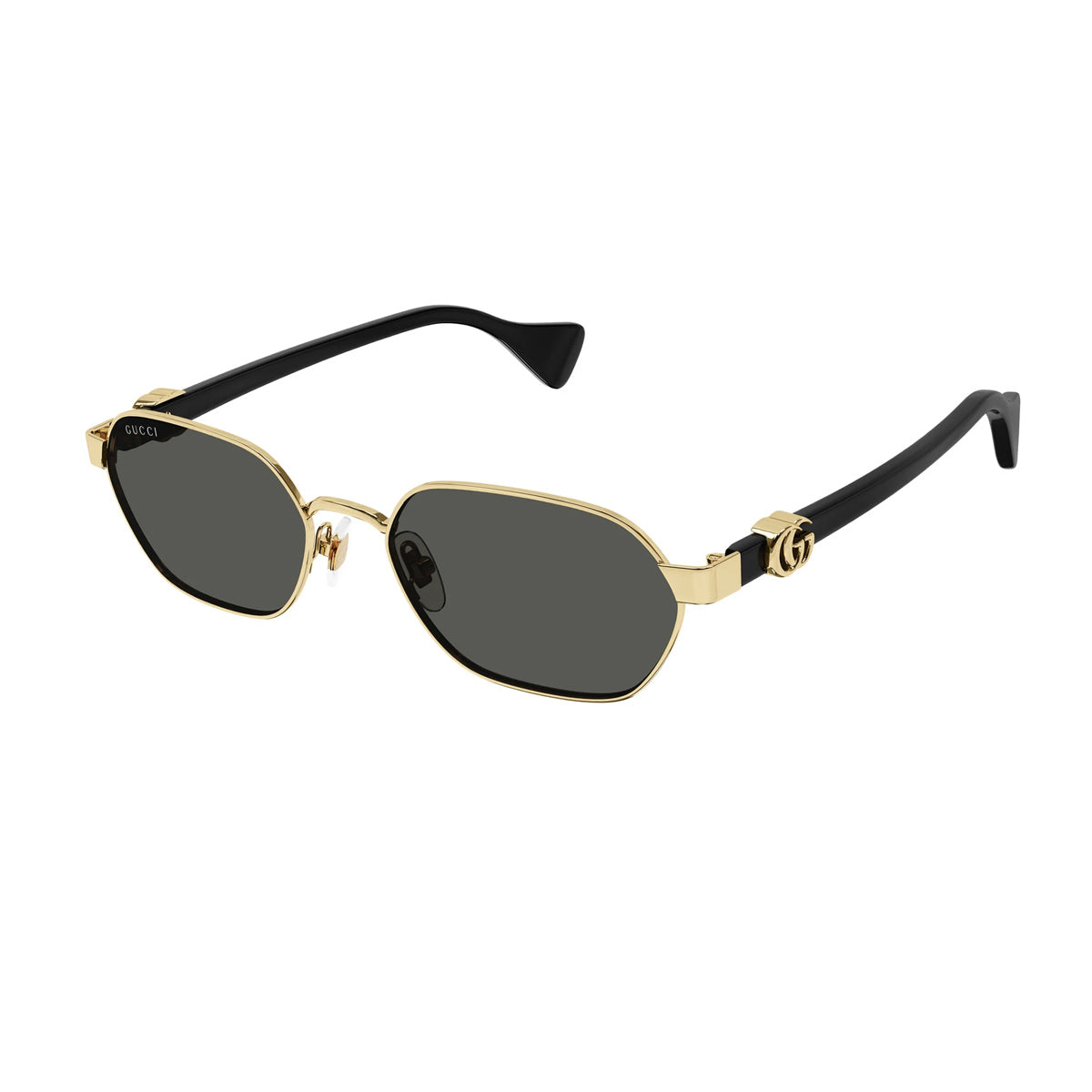 Gucci GG1593S LINE GG LOGO 001 Oro Metal/acetate Occhiali Sole