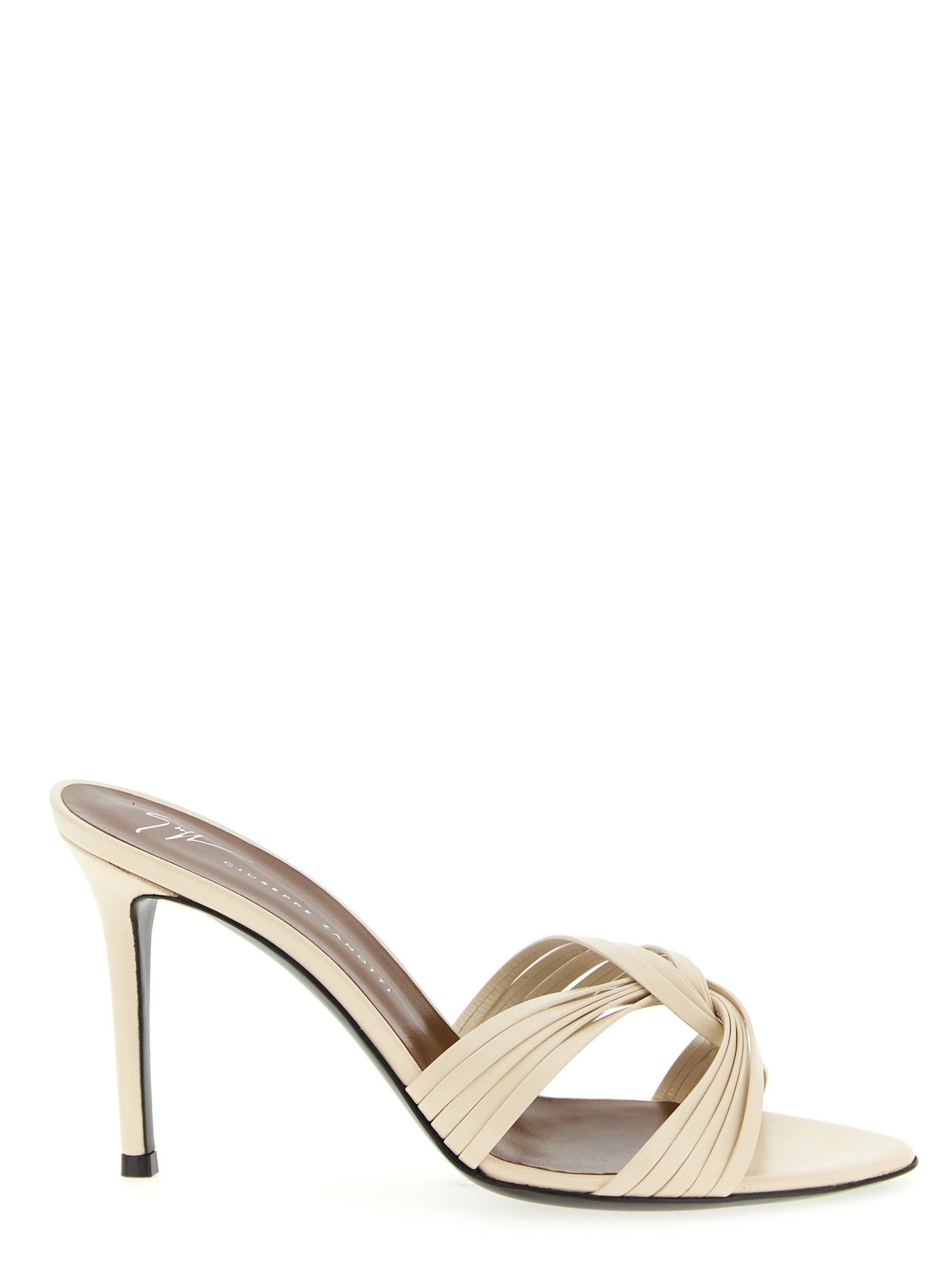 Clandestino sandals White Calfskin Leather (bos Taurus)