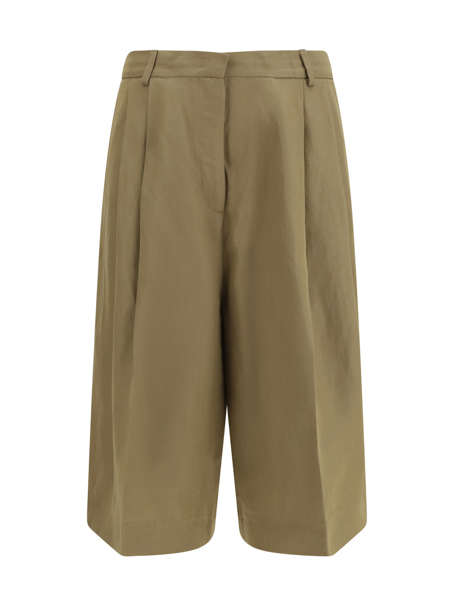 Fabiana Filippi 100% Viscose trousers in beige